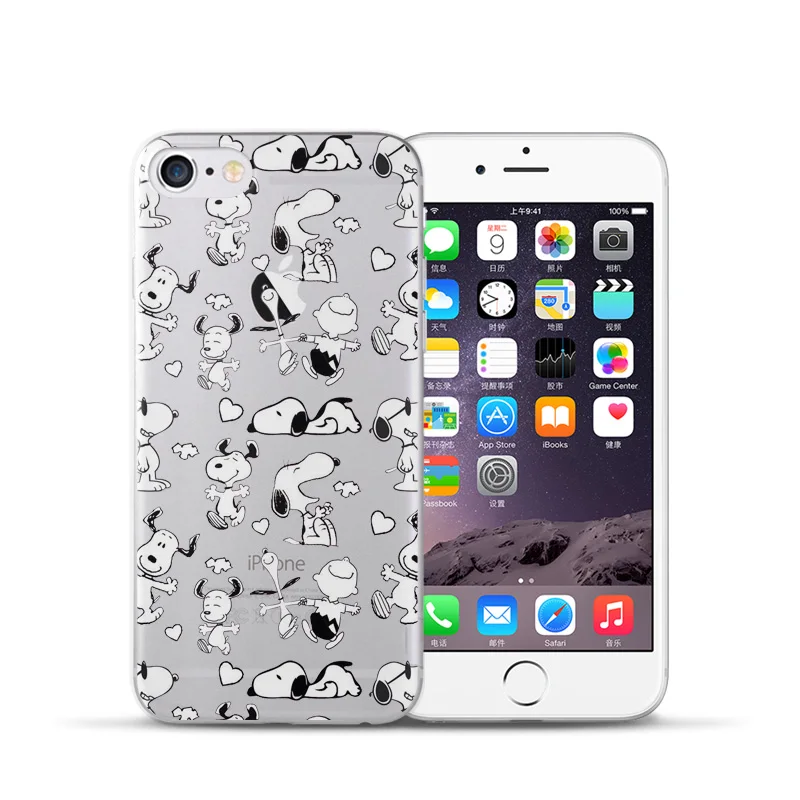 Самые популярные для iPhone 5 5S SE 6 S 7 Plus Симпатичные Единорог небольшой свежий стикер