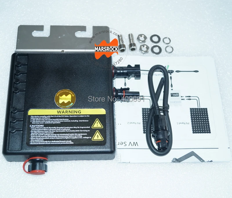 Новый дизайн! 300 Вт сетчатый микро инвертор с функцией связи 22-50 В постоянного