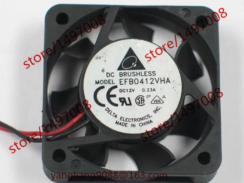 Охлаждающий вентилятор для сервера Delta Electronics EFB0412VHA 12 В постоянного тока 0 23 А 40x40x10