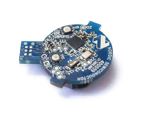 

Умный маячок диаметром 20 мм с модулем Bluetooth