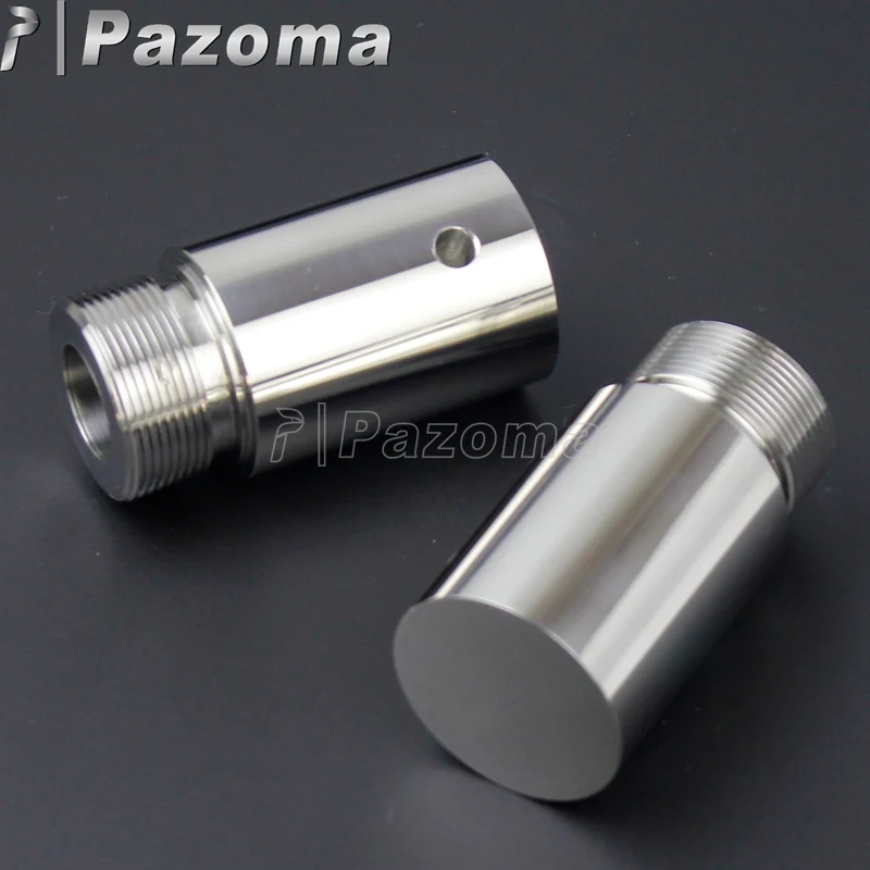 Хромированные мотоциклы 39 мм удлинитель передней вилки 2in для Harley Dyna Glide Sportster FXD