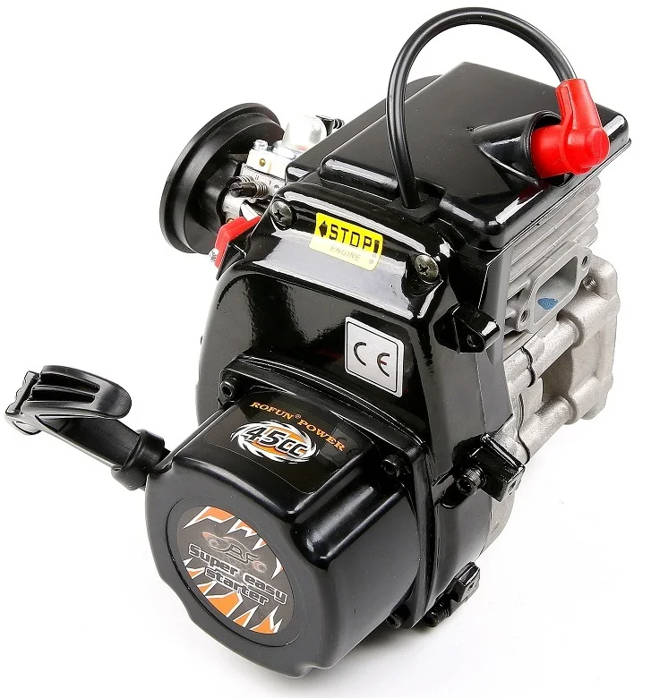 45CC 4 болта двигатель с Walbro 1107 Carb NGK Свеча зажигания для 1/5 Losi 5ive-t км X2 Rovan LT HPI Rofan Baja 5B 5T Rc части двигателя