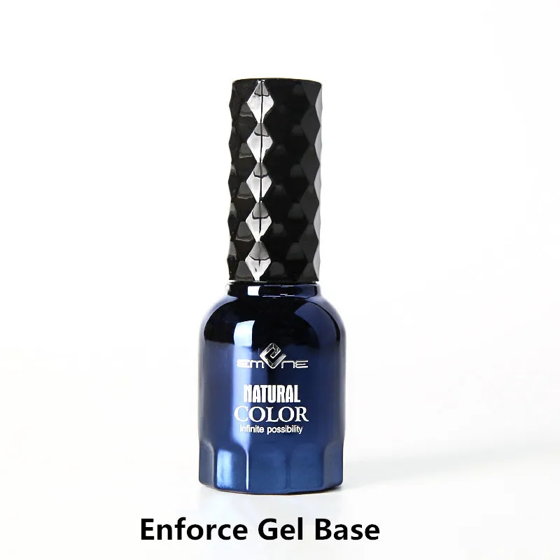 Enforce Gel Lovcarrie Маникюр матовое верхнее покрытие резиновое Базовое покрытие без протирания слой закаленное верхнее покрытие 10 мл набор гель-лаков для ногтей праймер для нейл-арта - Цвет: Enforce Gel