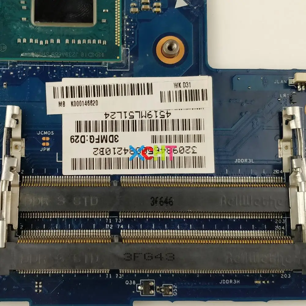 K000146620 VFKTA LA-9862P w I3-3217u cpu для Toshiba L40-A серии ноутбук Laptop персональный компьютер материнская плата