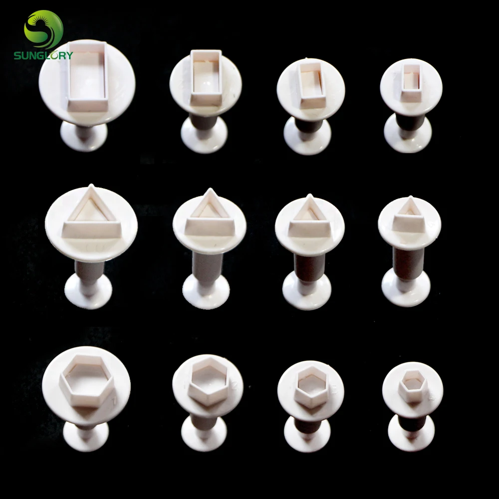 4 шт./компл. прямоугольная форма для выпечки из пластика|Формы тортов| |