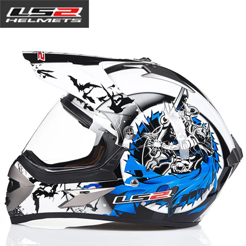 12 Новое поступление capacete casco LS2 moto cross шлемы профессиональные мужские внедорожные moto rcycle шлем грязный велосипед ралли гоночный Мото шлем - Цвет: 12
