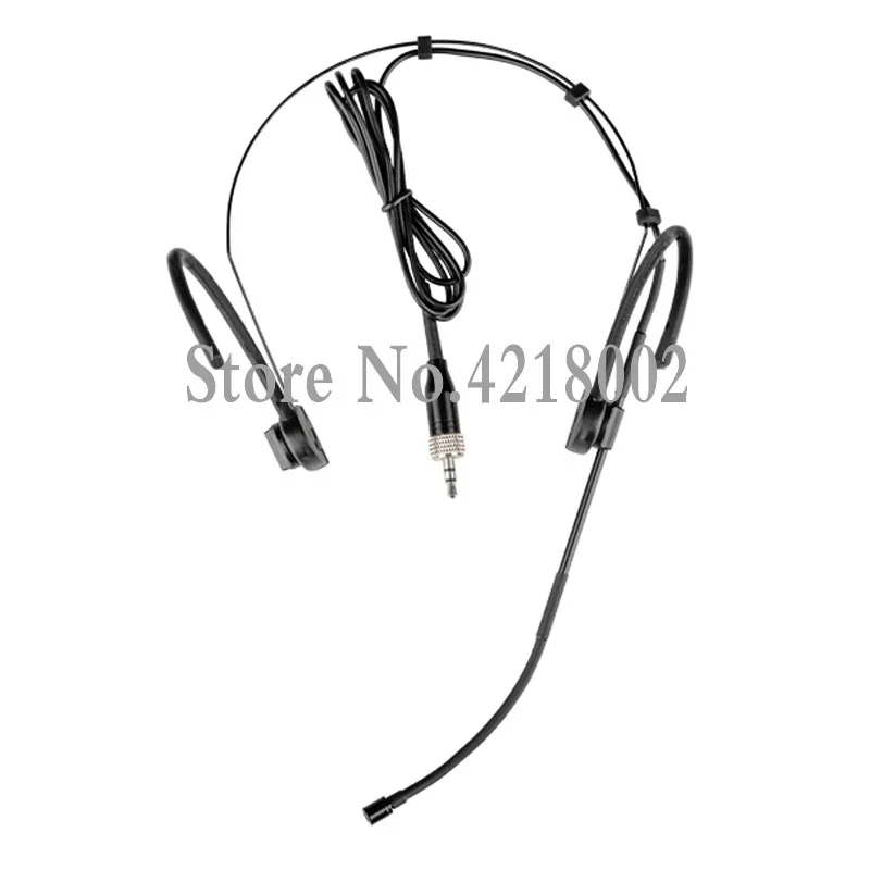 Черная гарнитура головной убор микрофон для Sennheiser EW SK 100 300 500 G1 G2 G3 Беспроводная