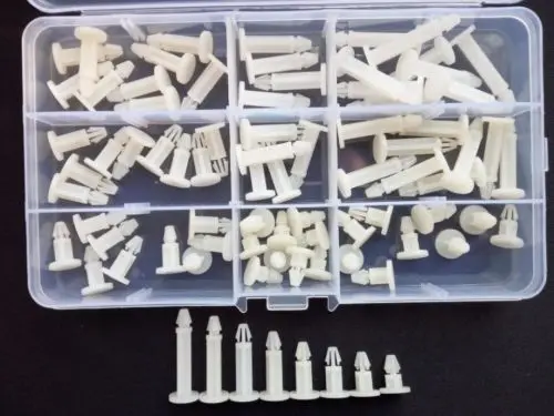 80 шт. нейлоновая ПК печатная плата поддержка столбцов изоляция полые заклепки