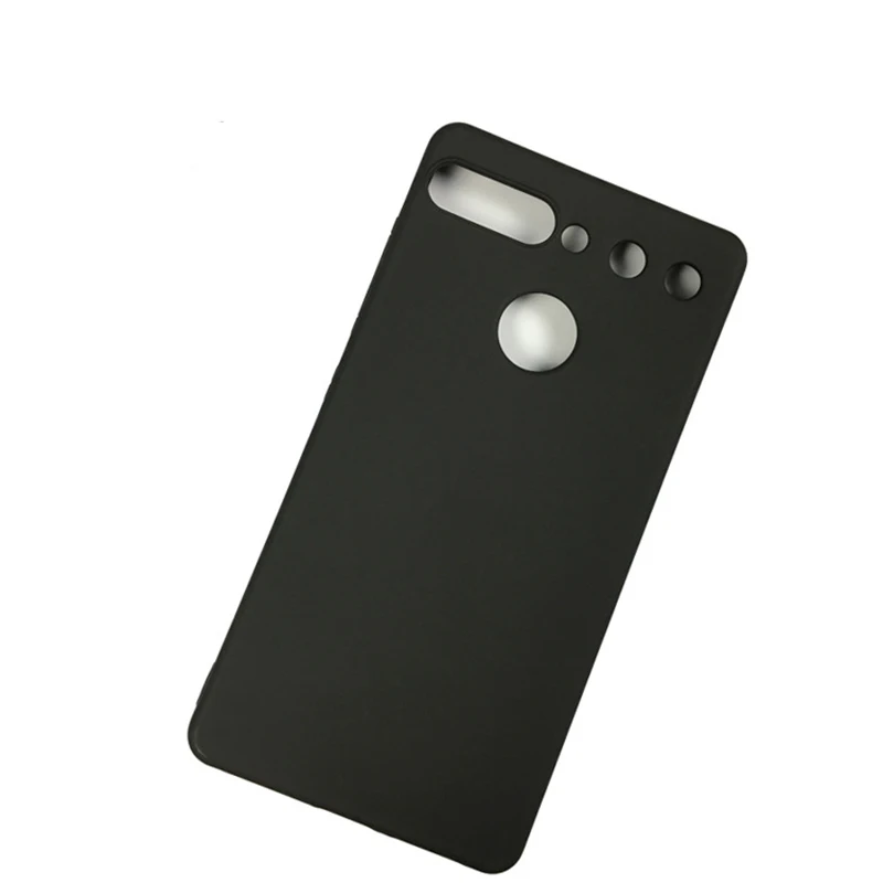 Matte Black Case Матовый черный ТПУ защитный чехол на заднюю панель для основного телефона PH-1 9H 0,3 мм 2.5D полное покрытие закаленное стекло Защита экрана - Цвет: Matte Black Case