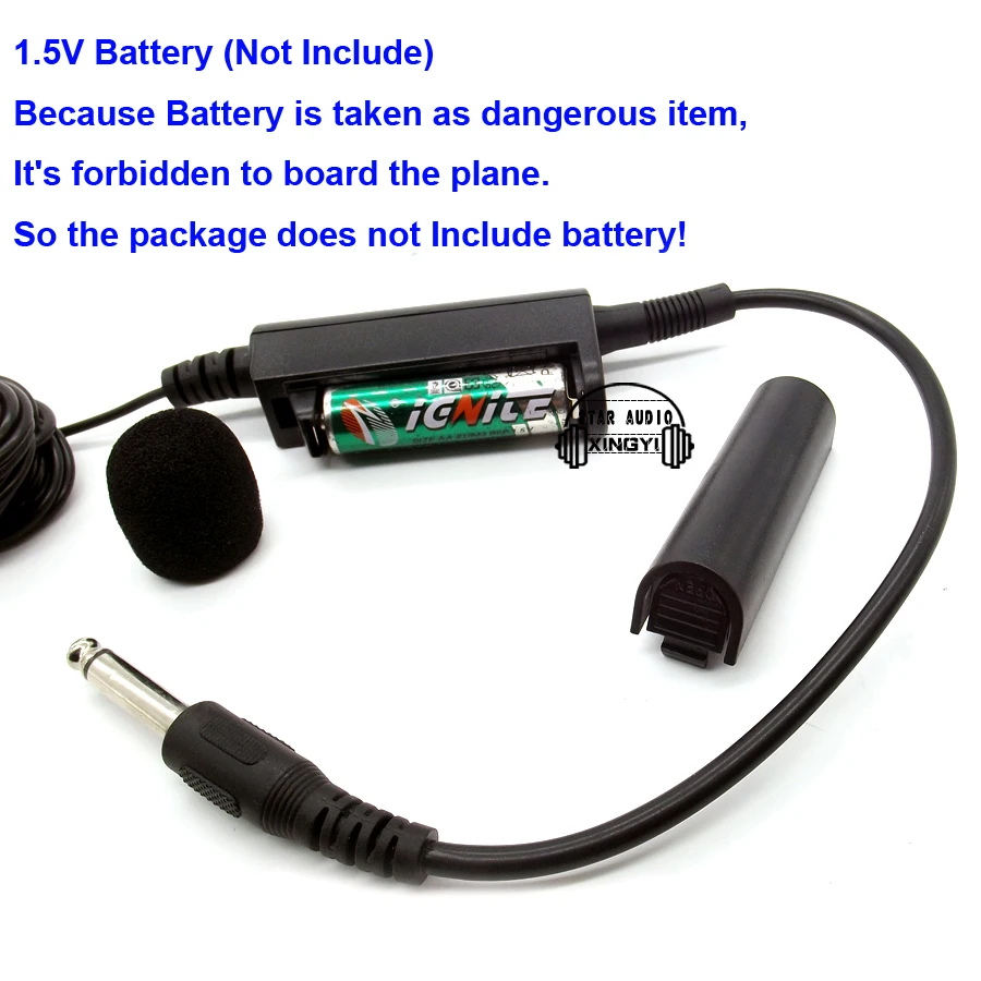 Профессиональный микрофон Lavalier конденсатор отворот зажим для галстука Микрофон
