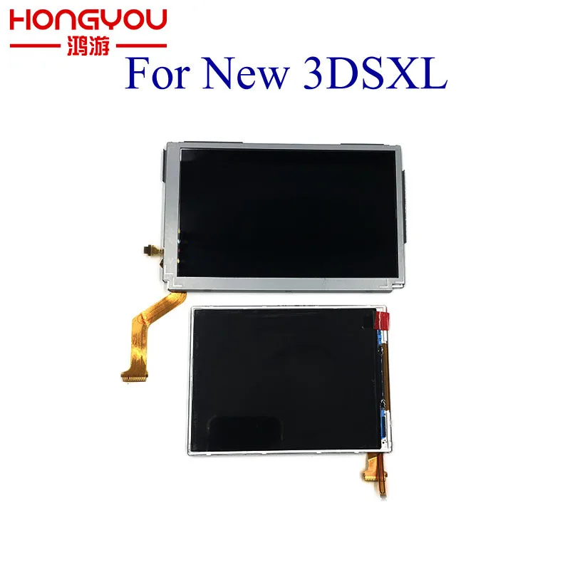Запчасти для Nintendo 3DS XL LL сменный верхний нижний ЖК экран детали ремонта панель