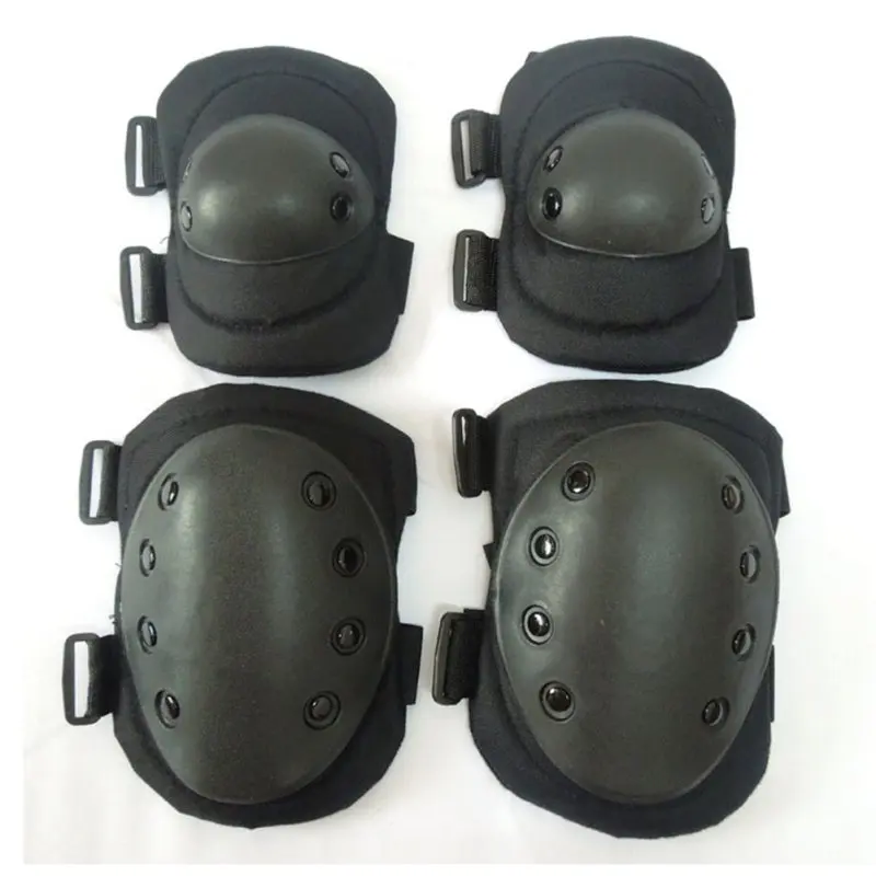 4 шт./комплект Защитные Налокотники и колени для страйкбола | Спорт развлечения