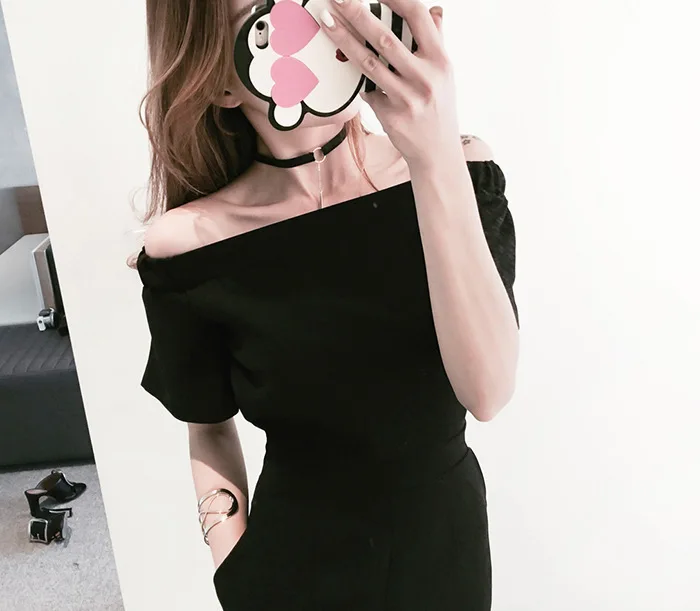 Трендовое сексуальное ожерелье-чокер в стиле панк готика Женская мода 2020