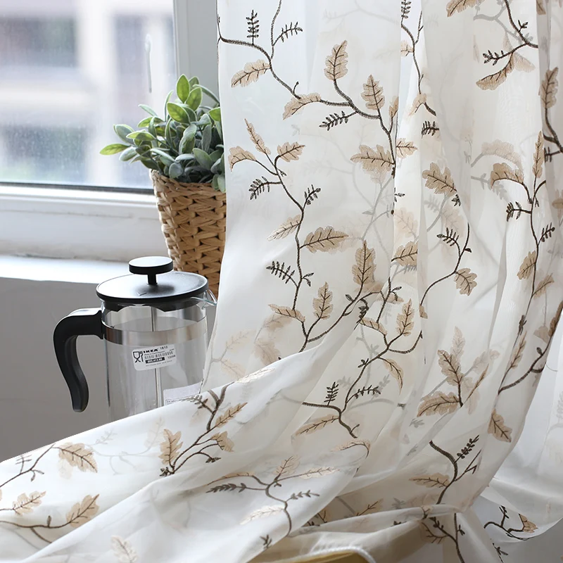 Элегантные плотные светонепроницаемые шторы из искусственного льна для