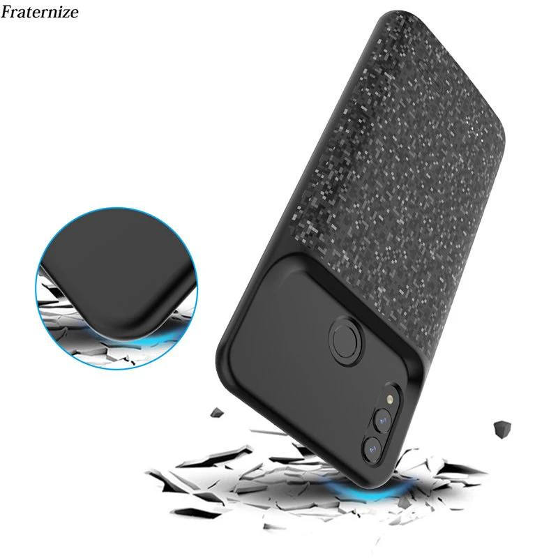 5000 мАч силиконовый ударопрочный чехол для зарядного устройства Huawei Honor 8X чехлы