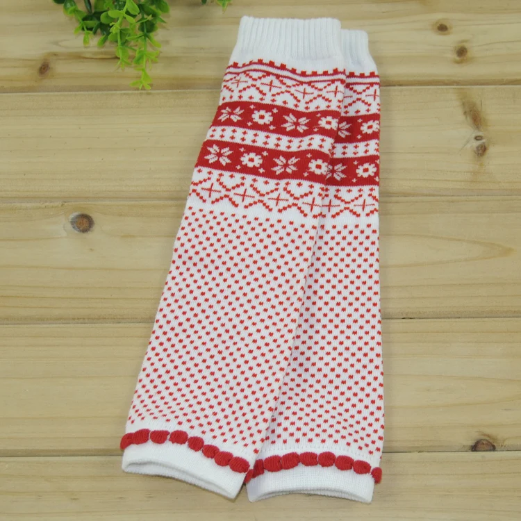 Детские Рождественские гетры с принтом снежинки детские колготки леггинсы милые