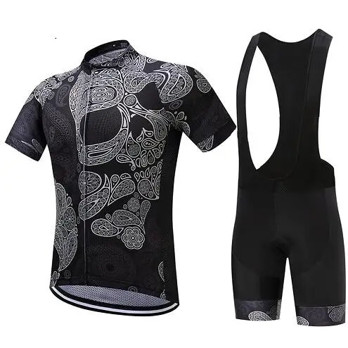 jersey and pants Мужская короткая велосипедная одежда, летний pro 9d гелевая Накладка для велосипеда, набор Джерси для команды, шоссейного велосипеда, комплект одежды для горного велосипеда, облегающий костюм - Цвет: jersey and pants