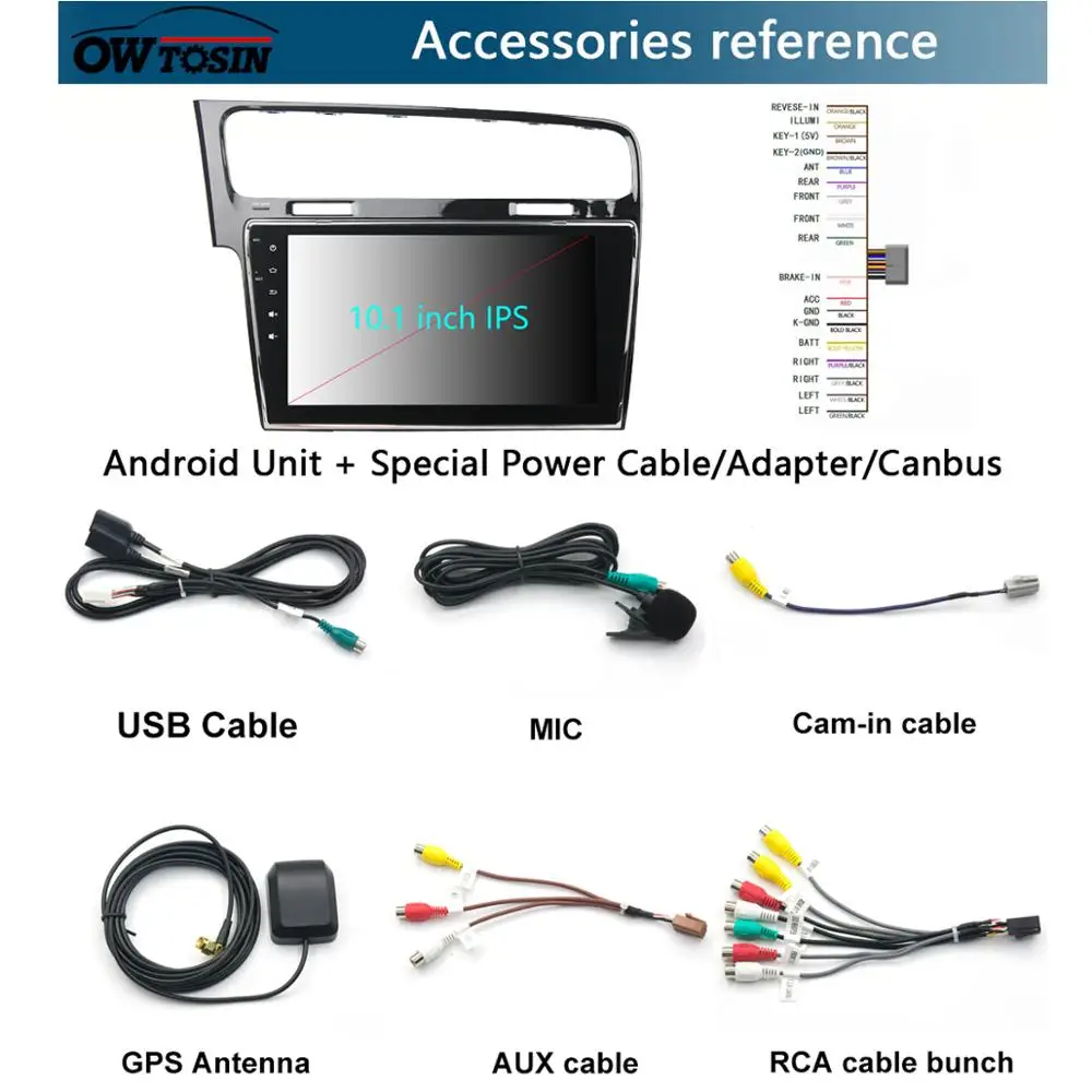 Автомобильный радиоприемник с GPS Навигатором IPS экран 10 1 дюйма Восьмиядерный