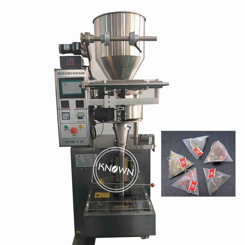 Автоматический треугольный мешок упаковочной машины для чая или арахиса кофе