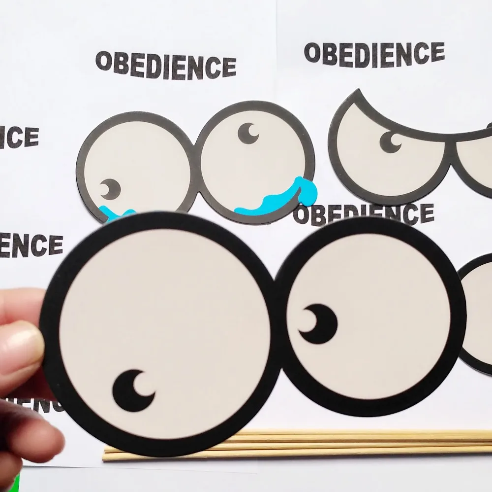 Послушание 4 шт./компл. Забавный круглый Детский рюкзачок глаза детский душ DIY