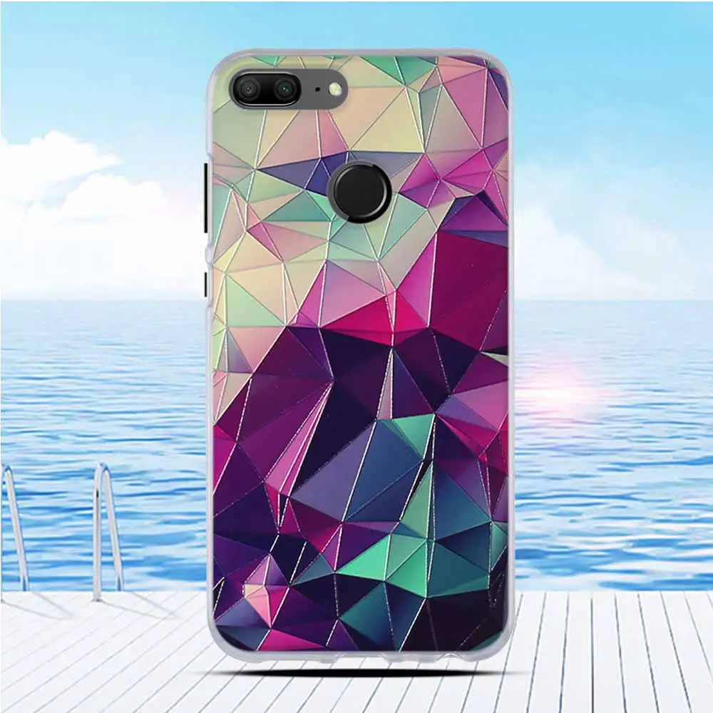 Чехол с цветочным узором для Huawei Honor 9 Lite мягкий чехол Youth Edition мягкие силиконовые