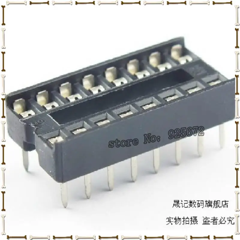 

IC socket 16p integrated circuit bridge DIP-16 16 feet chip socket This month make us Free Shipping