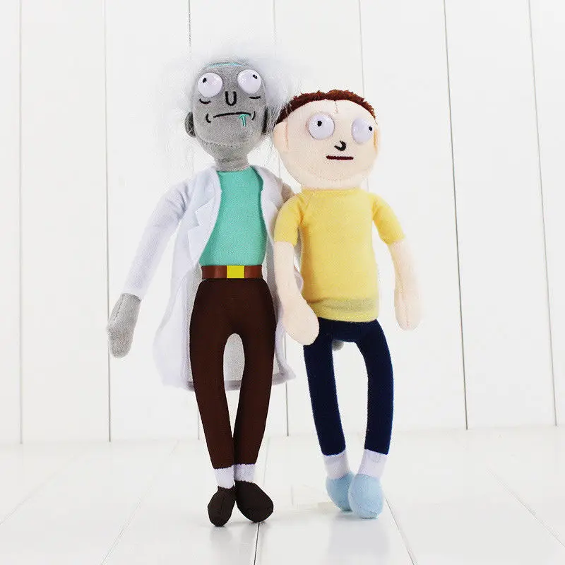 OHCOMICS 25 см 2 шт. Rick and Mori мягкие PP чучело из хлопка плюшевые игрушки куклы милый