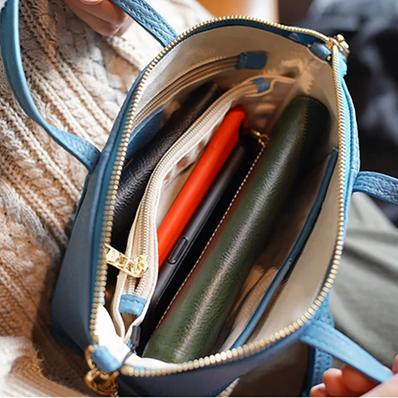 AETOO сумка из воловьей кожи новая мягкой в стиле ретро простая через плечо|Сумки с