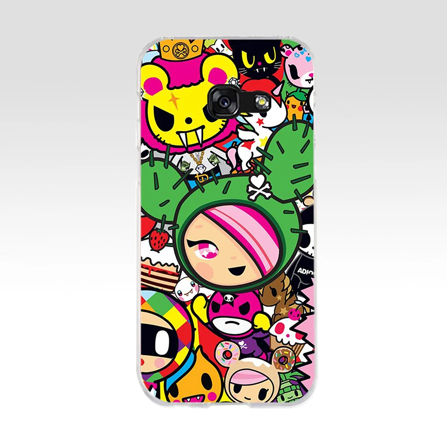 Японский Мягкий силиконовый чехол 185FG для телефона Tokidoki из ТПУ Samsung a3 2016 a5 2017 a6 plus a7