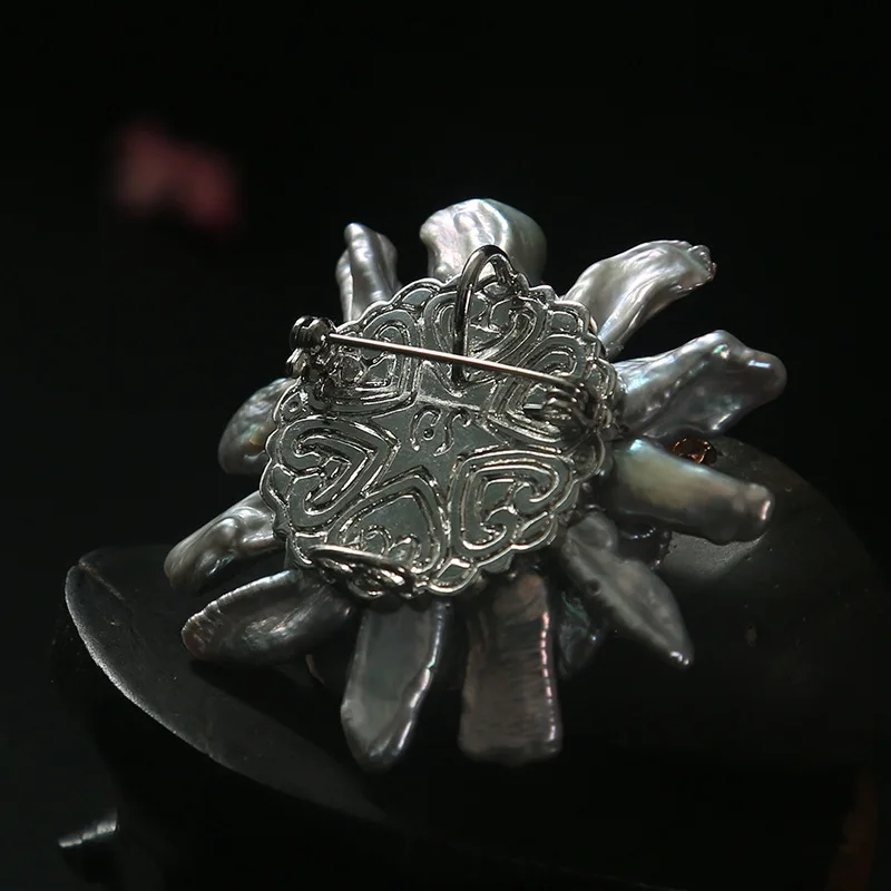 Ручная работа дизайн натуральный профилированный жемчуг инкрустированный