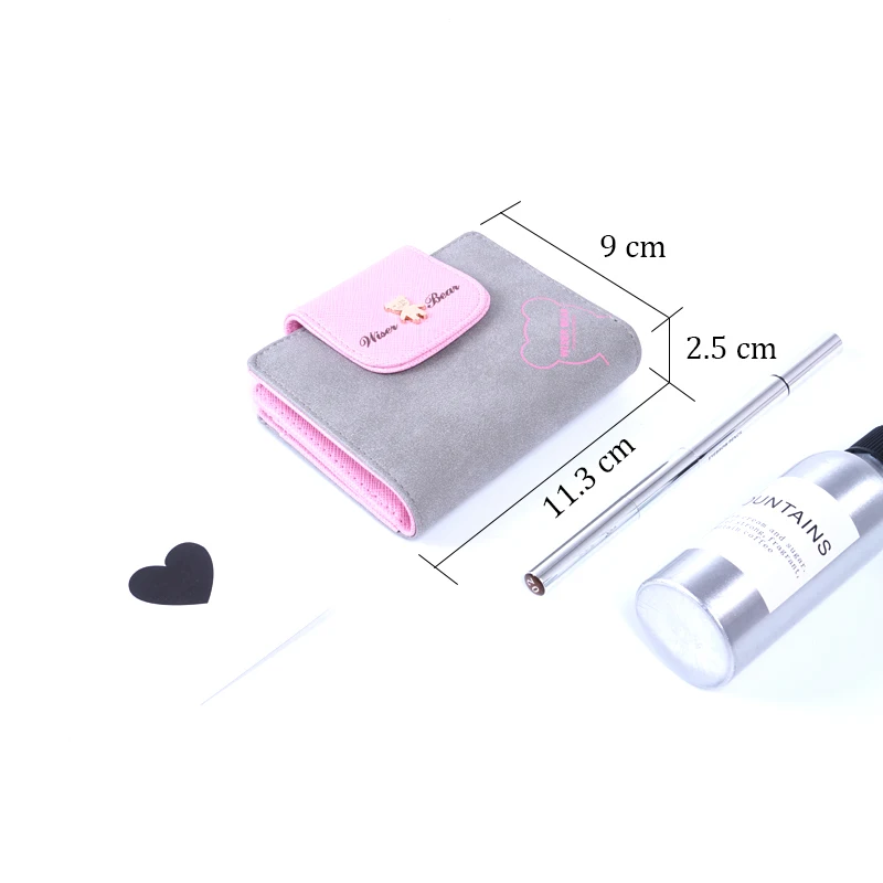 Женский кошелек Prettyzys дамские кошельки для денег кредитница модный маленький