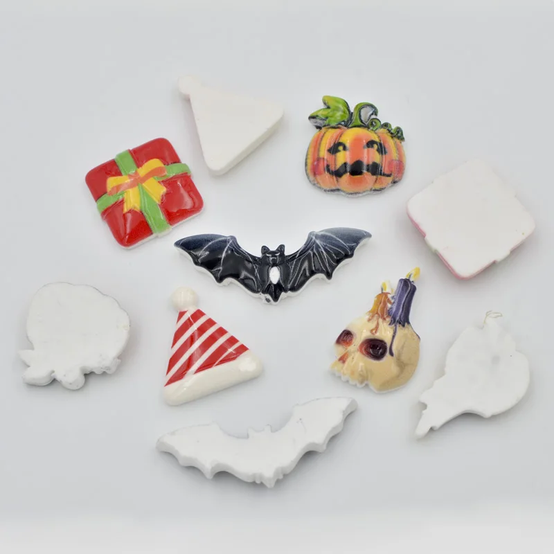 

DIY 50pcs Resin Hallowe Series Combination Flatback Stone Child Scrapbook Craft F197*5