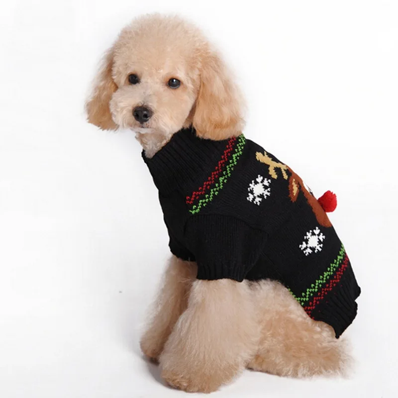 Вязаный свитер для домашних животных одежда пальто маленьких собак куртка dachshunds