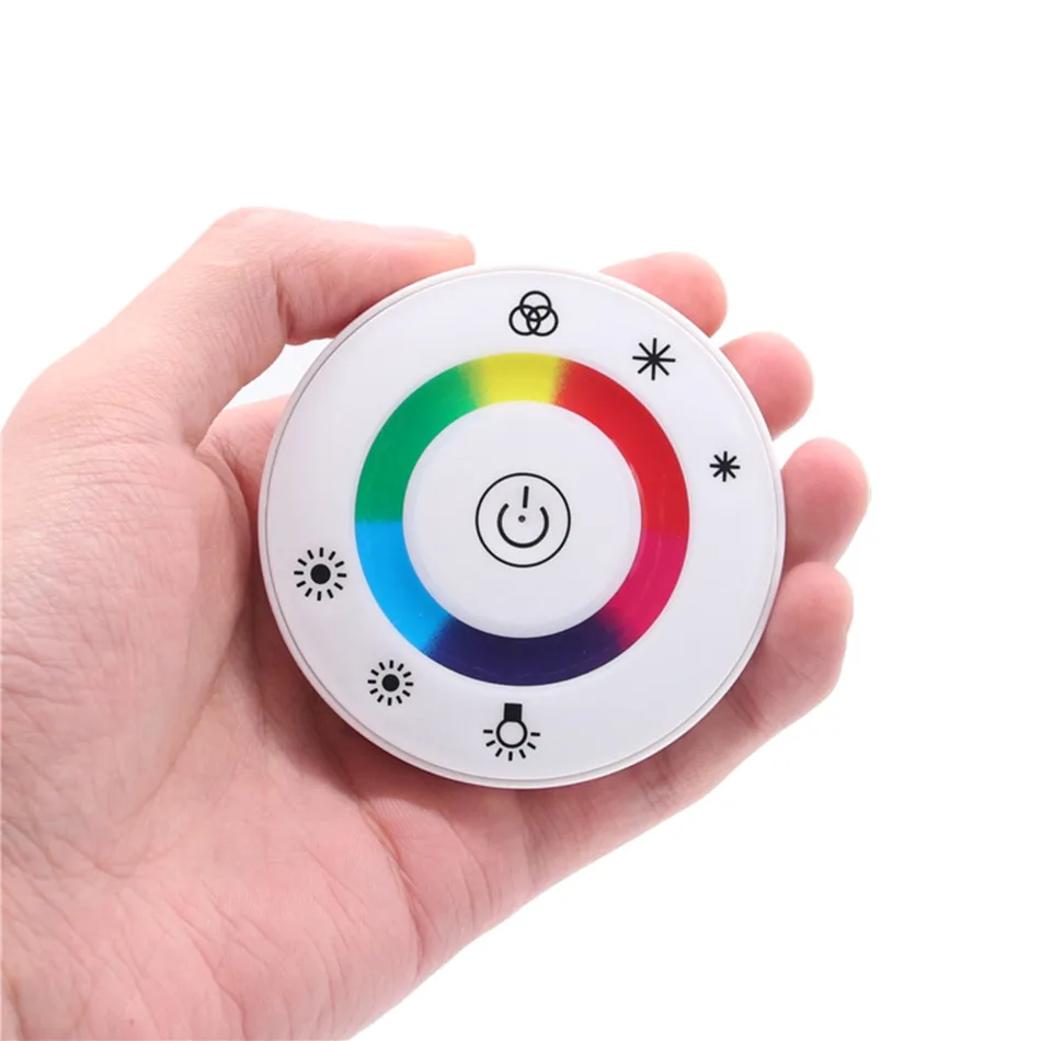 BEILAI DC12 24V RGB светодиодный контроллер 3 канала 18A сенсорный экран круглый пульт