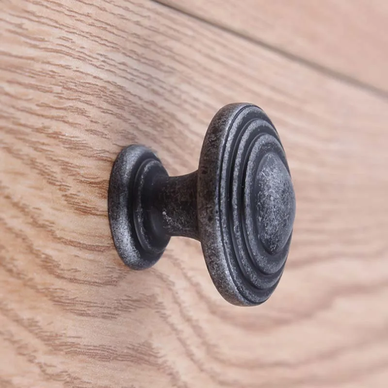 30 мм винтажная мебель в неблагоприятном стиле железная ручка для ящика шкафа