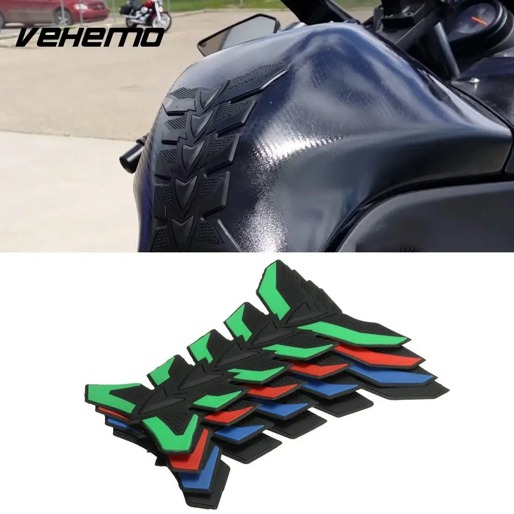 3D наклейка на бак мотоцикла из углеродного волокна с защитой от царапин для Honda