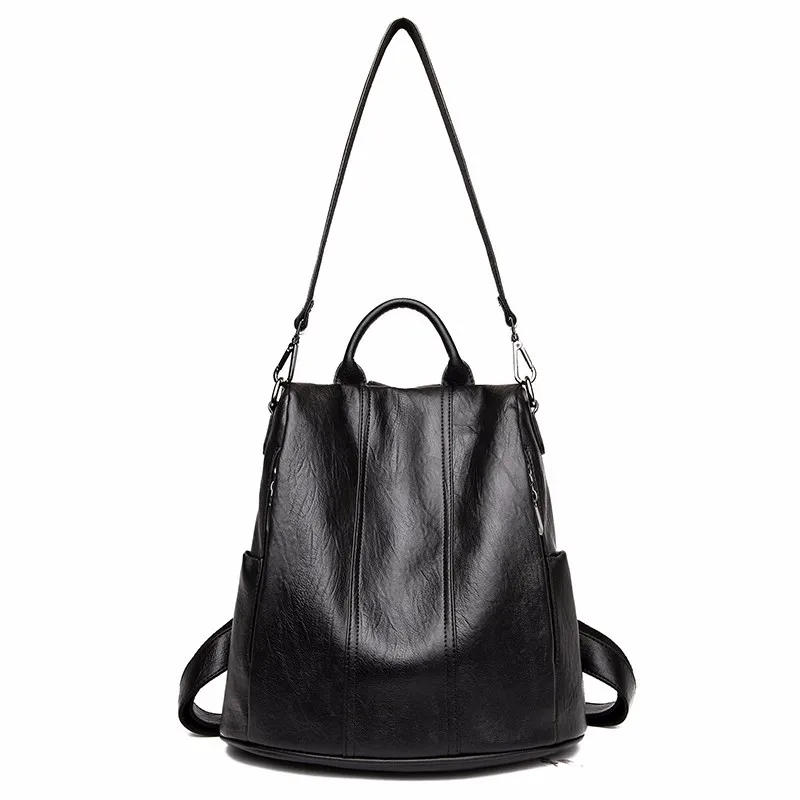 Женские кожаные рюкзаки Sac A Dos, женский рюкзак, школьные сумки для девочек, для путешествий, Большой Вместительный рюкзак, повседневный рюкзак, новинка