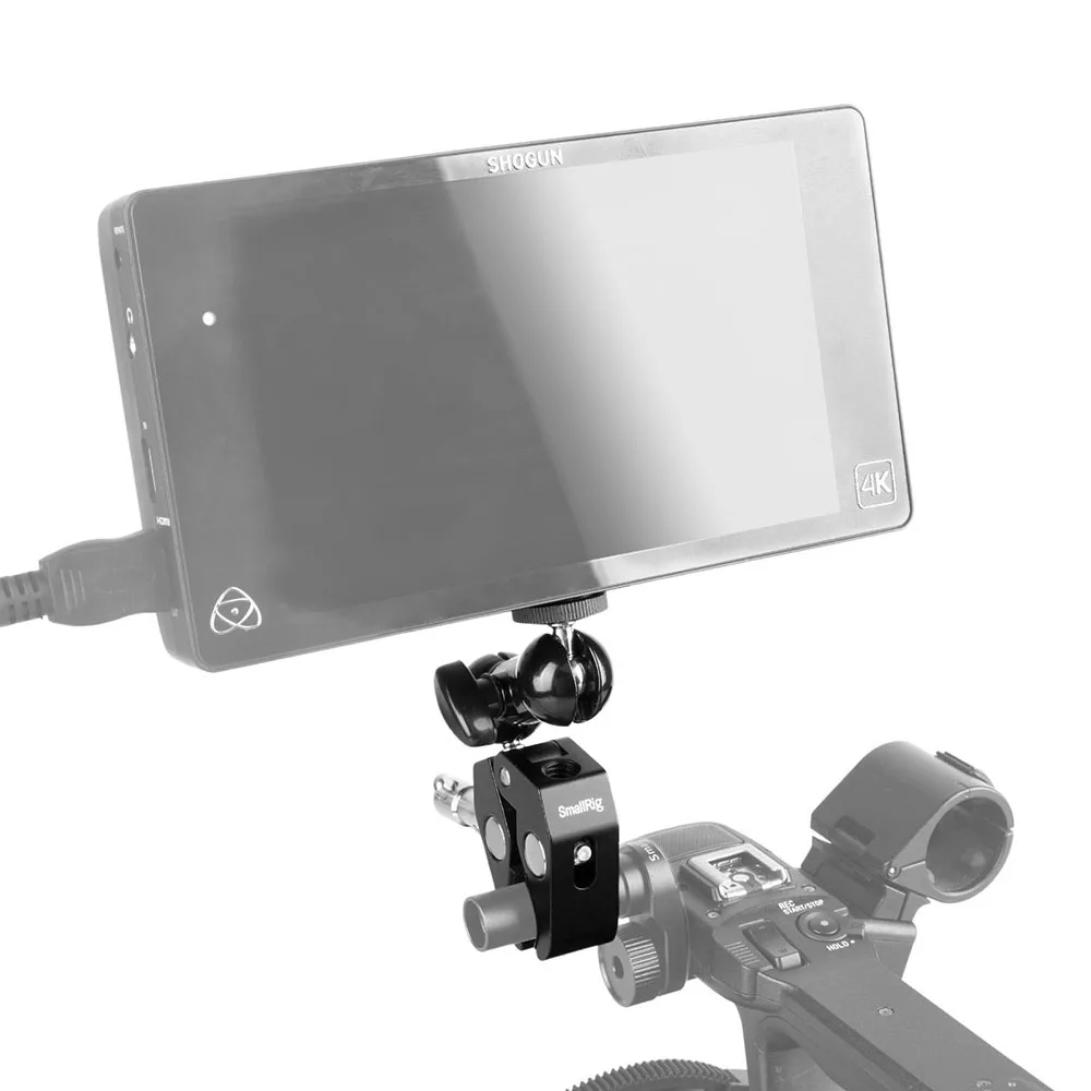 SmallRig двойная шаровая Головка с зажимом и 1/" винт для DJI Ronin карданный быстроразъемный зажим с удлиняющим рычаг тремоло-1138
