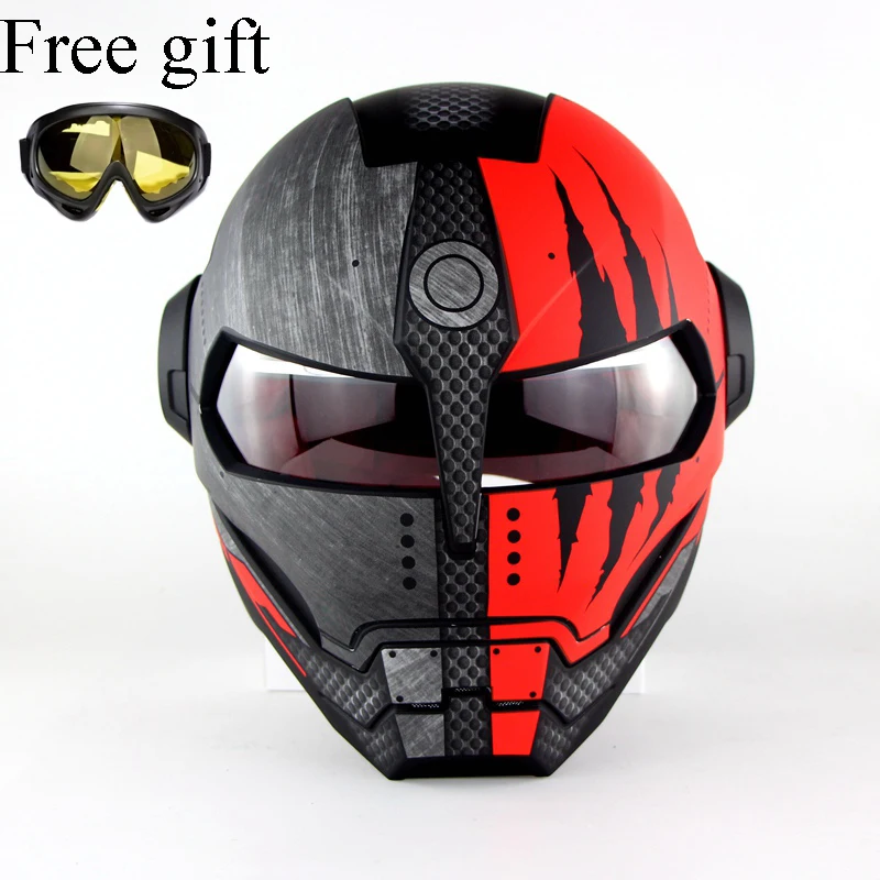Armet moto bike Полный лицевой Ironman moto Capacete Casco Мужские шлемы moto rcycle шлем ABS шлем moto cross