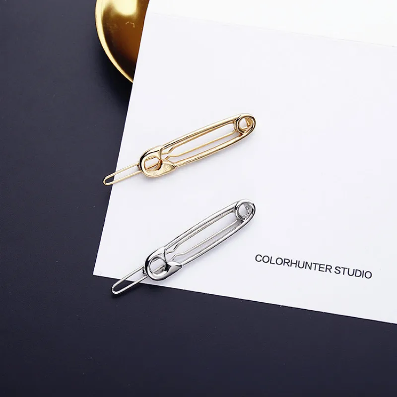 

1PCS Gold and Silver Hair Pins Cute Red Tassel Hair Clips Baby Girl Child Hair Accessories Baby Accessoires Crocodile