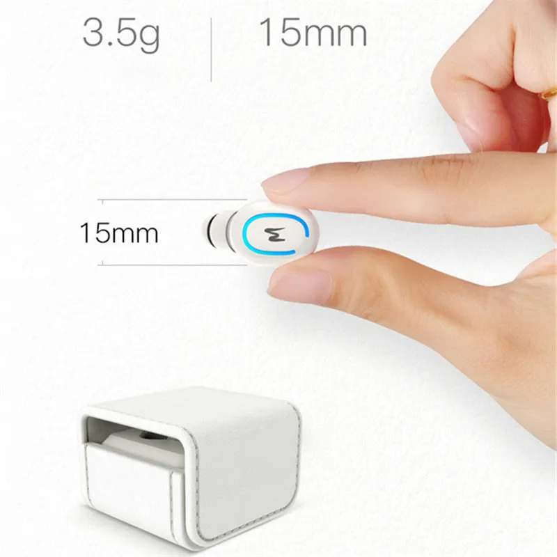 Мини Беспроводной Bluetooth гарнитура для телефона наушники Xiaomi с микрофоном стерео |
