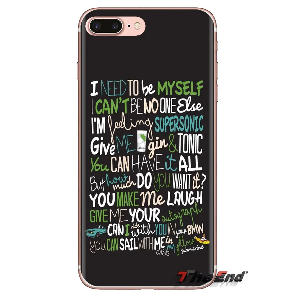Oasis логотип дождь Ноэль Галлахер для huawei G7 G8 P7 P8 P9 P10 P20 P30 Lite Mini Pro P Smart Plus 2017 2018 2019 ТПУ