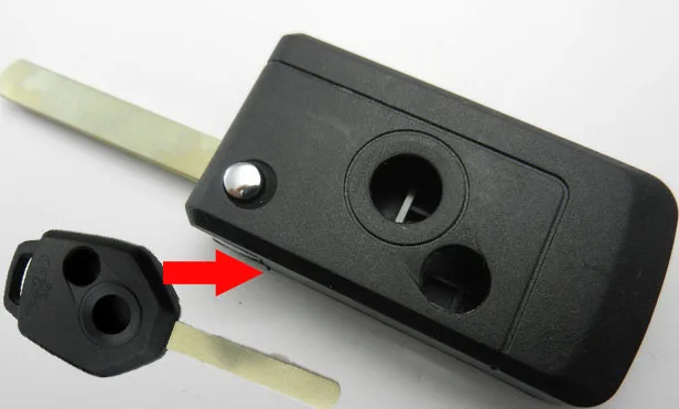 Корпус для дистанционного ключа модифицированный складной чехол с 2 кнопками Subaru