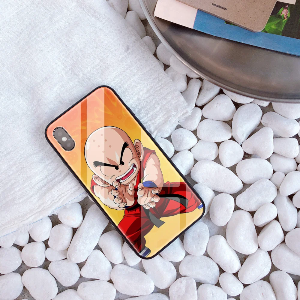 20339 Dragon Ball DIY чехол для телефона для iPhone 7 8 6 S Plus Капа из закаленного стекла заказной Goku чехол для телефона для iPhone X XR XS 11 Pro MAX - Цвет: 20339