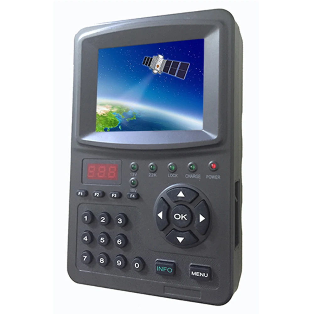 KPT 968G цифровой спутниковый искатель метр 3,5 TFT светодиодный DVB-S2 DVB-S Sat finder MPEG-4 1080P Full HD портативный Satfinder KPT-968G