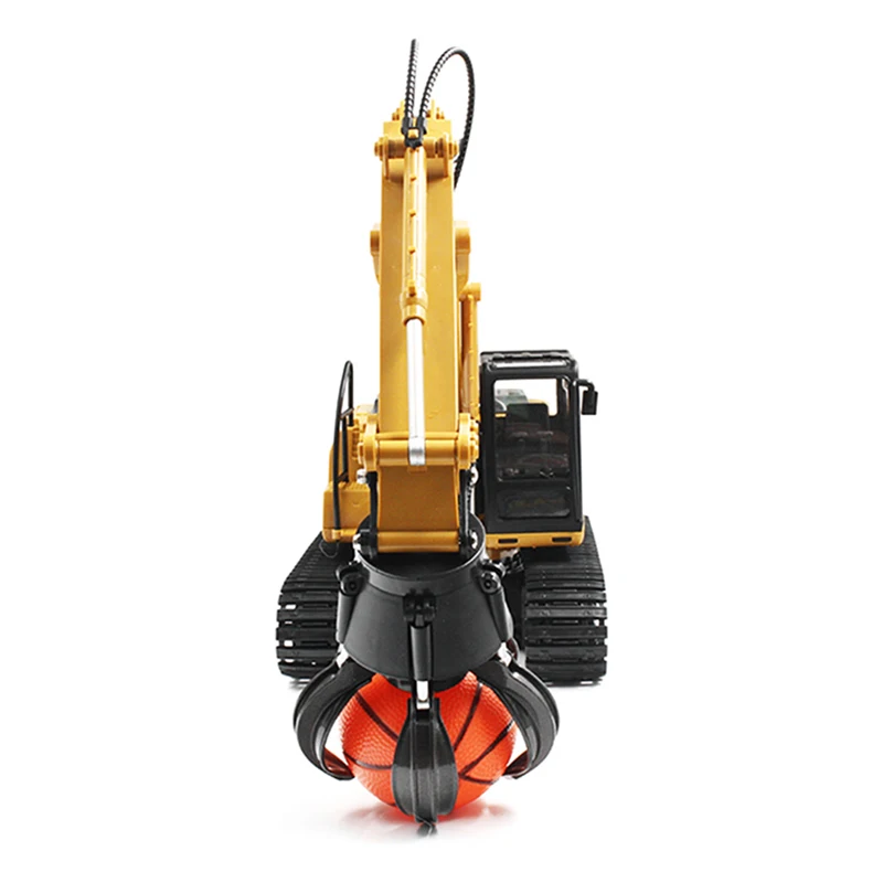 HUINA TOYS 1571 1:14 16CH RC сплав мяч граббер грузовик RTR инженерный автомобиль реалистичный