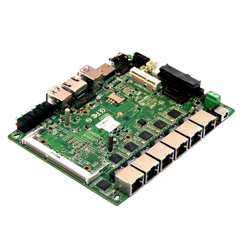 2019 Заводская цена DDR3 6 lan брандмауэр Материнская плата для pfsense|Мини ПК| |