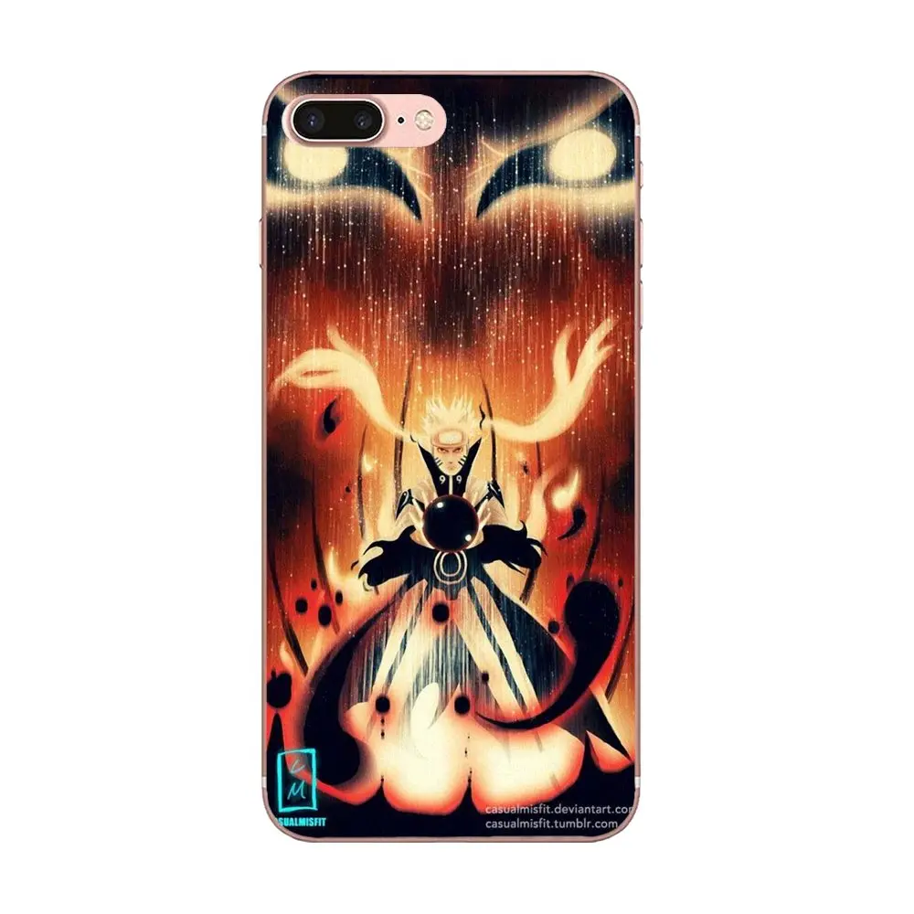 Для Samsung Galaxy Note 5 8 9 S3 S4 S5 S6 S7 S8 S9 S10 mini Edge Plus Lite мягкий чехол для телефона Coque Naruto Kurama