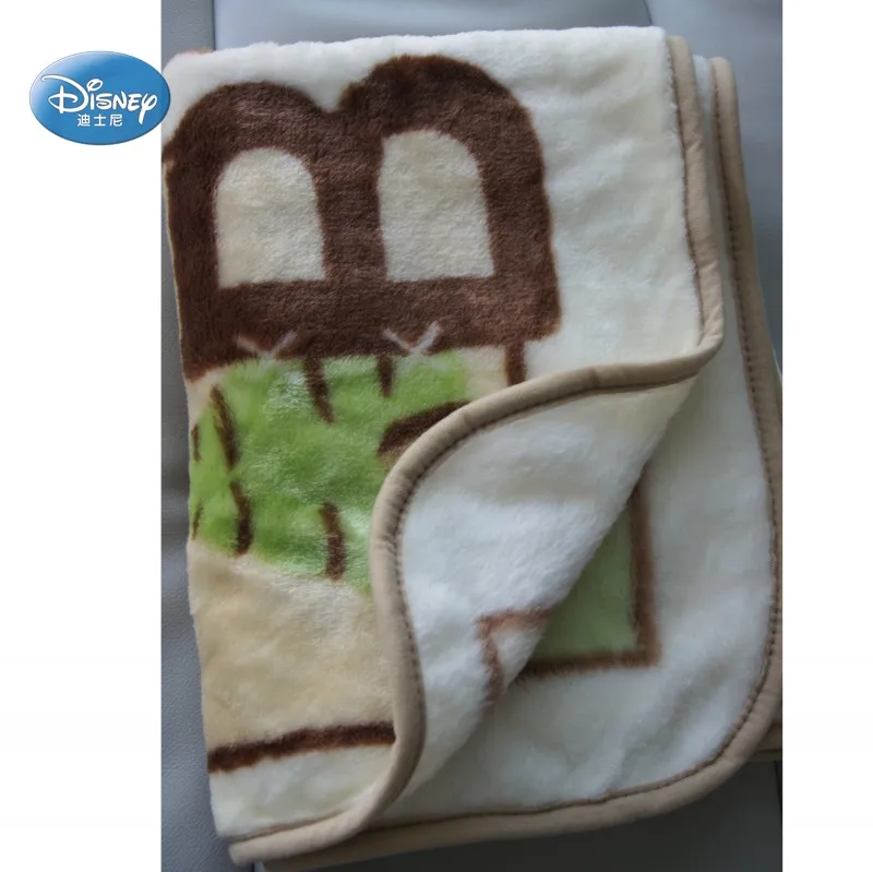 Disney Baby Микки Минни Маус Raschel плюшевый теплый плед бросок 80x120 см для маленьких мальчиков и девочек на кровать/диван/Самолет/кроватка