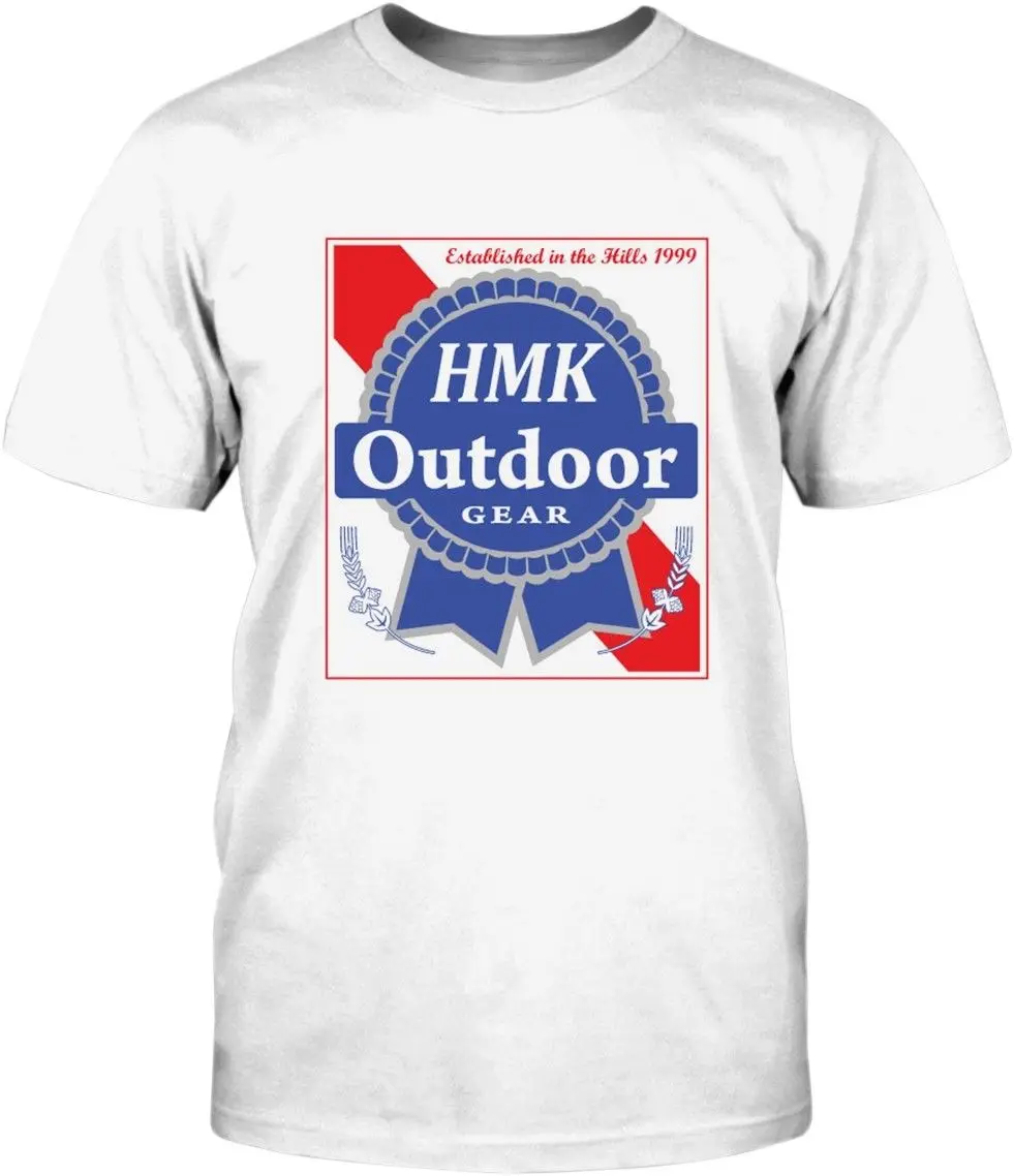 

New Brand-Clothing T Shirts NEW HMK Blue Ribbon T-Shirt Summer Fashion